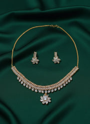 American Stones Necklace Jewellery Set