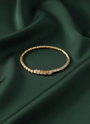 Unique American Diamonds Snake Design Choker Necklace