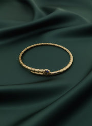 Golden Snake Style Necklace
