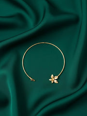 Gold Plated Slip-On Neck Band