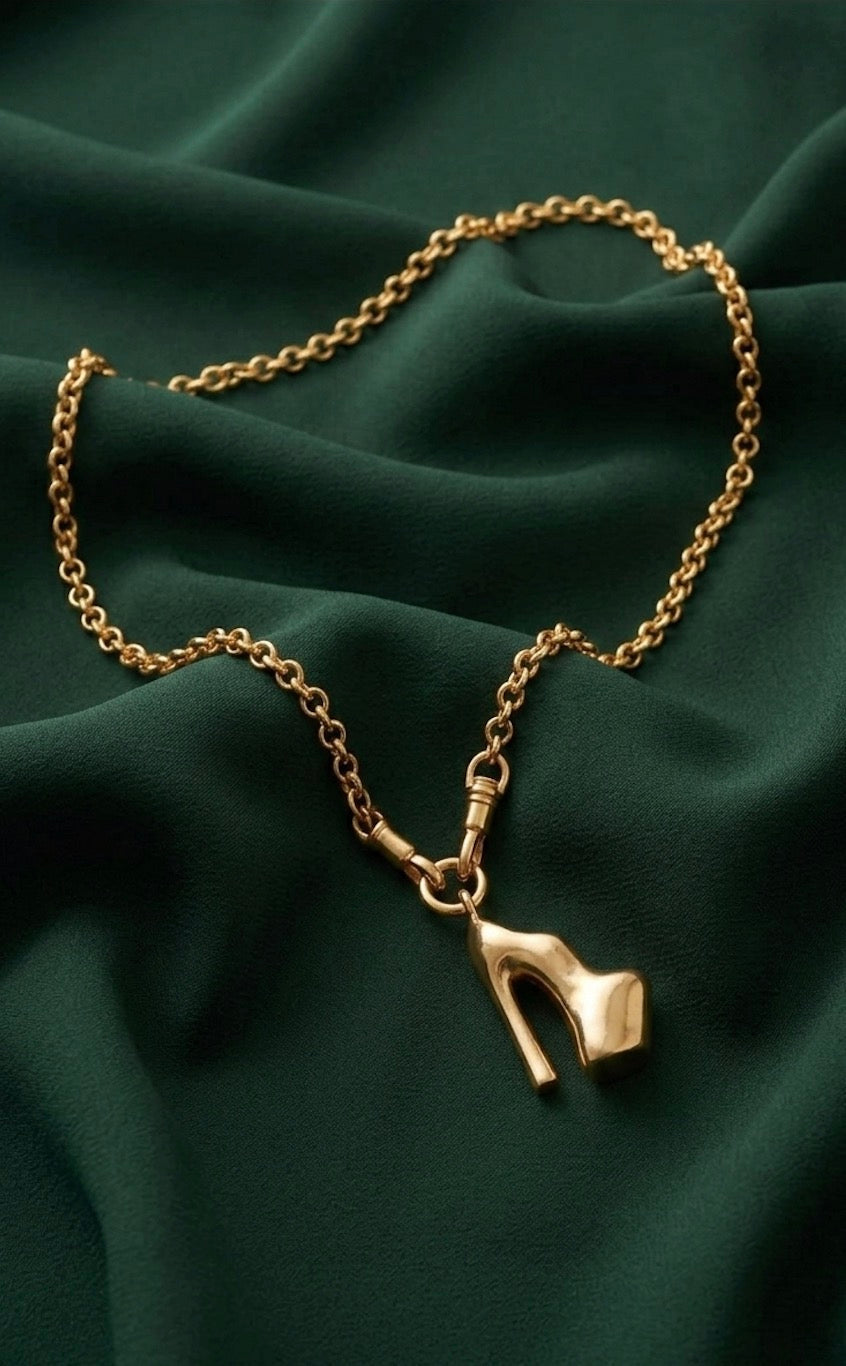 Gold Plated Trendy Design Necklace