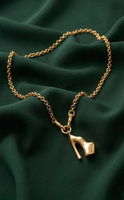 Gold Plated Trendy Design Necklace
