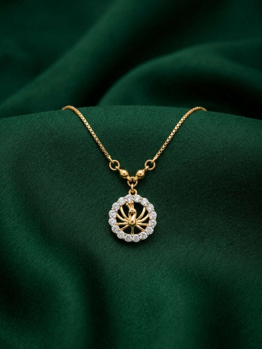 Gold-Plated Minimal Necklace for Women