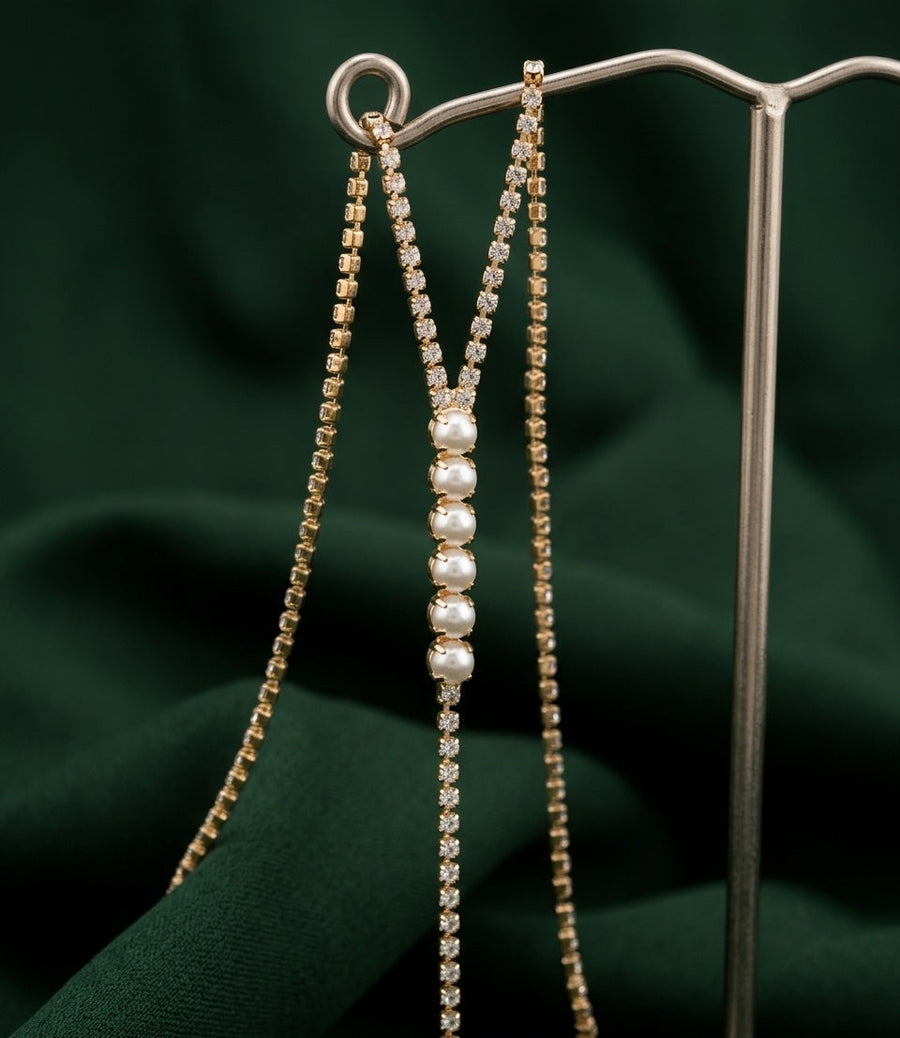 Women Gold-Plated Fancy Beaded Trendy Necklace