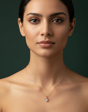 Rose Gold Chain With Beautiful Pandent