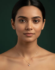 Rose Gold Chain With Beautiful Pandent
