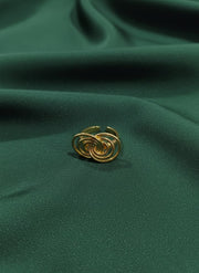 Anti-Tarnish Adjustable Statement Ring