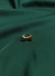 Antique Bow Design Adjustable Finger Ring