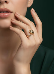 Antique Teadrop Adjustable Finger Rings