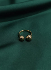 Golden Contemporary Ring