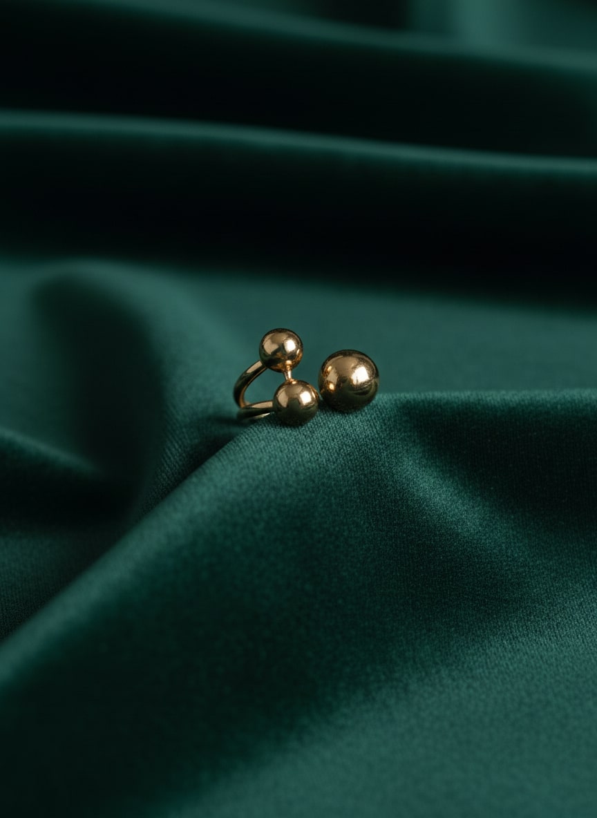 Adjustable Fancy Golden Ring
