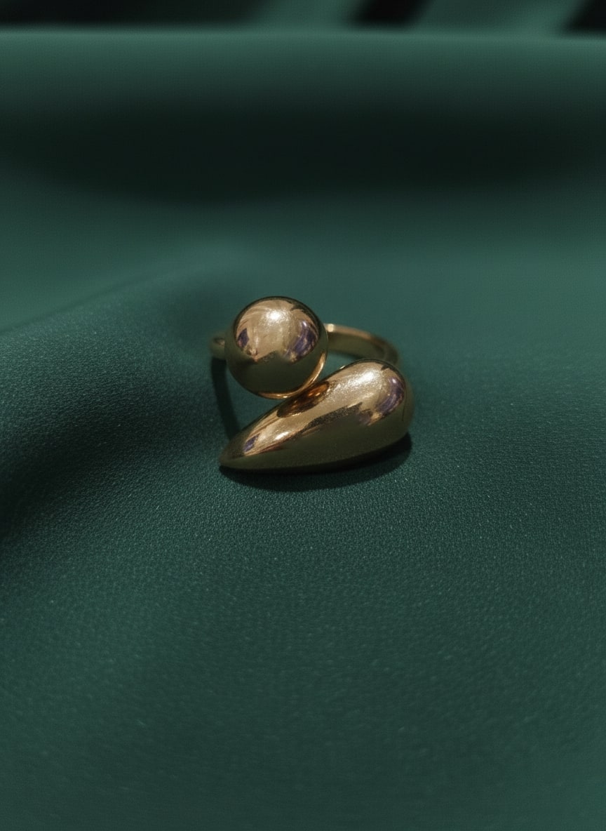 Unique Korean Style Adjustable Finger Ring