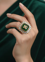 Unique Traditional Swastik Design Ring