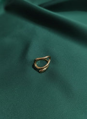 Golden Contemporary Ring