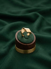 Gold Plated Trendy Style Ring For Women