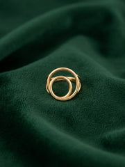 Gold Plated Trendy Style Ring For Women