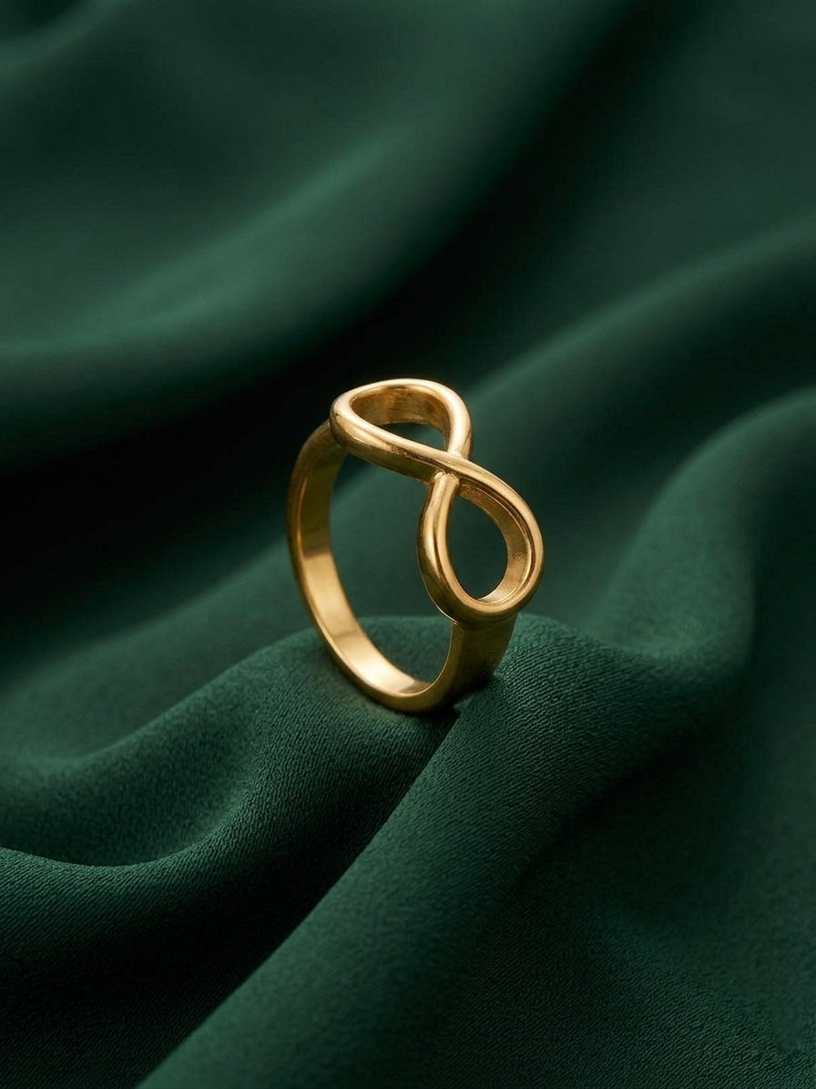 Gold Plated Trendy Style Ring For Women