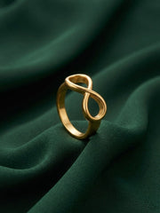 Gold Plated Trendy Style Ring For Women