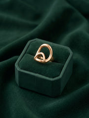 Gold Plated Trendy Style Ring For Women